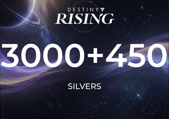 Destiny: Rising - 3000 + 450 Silver Direct Top-Up - GLOBAL